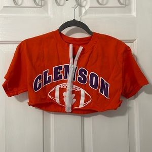 Clemson Game Day Cropped T-Shirt